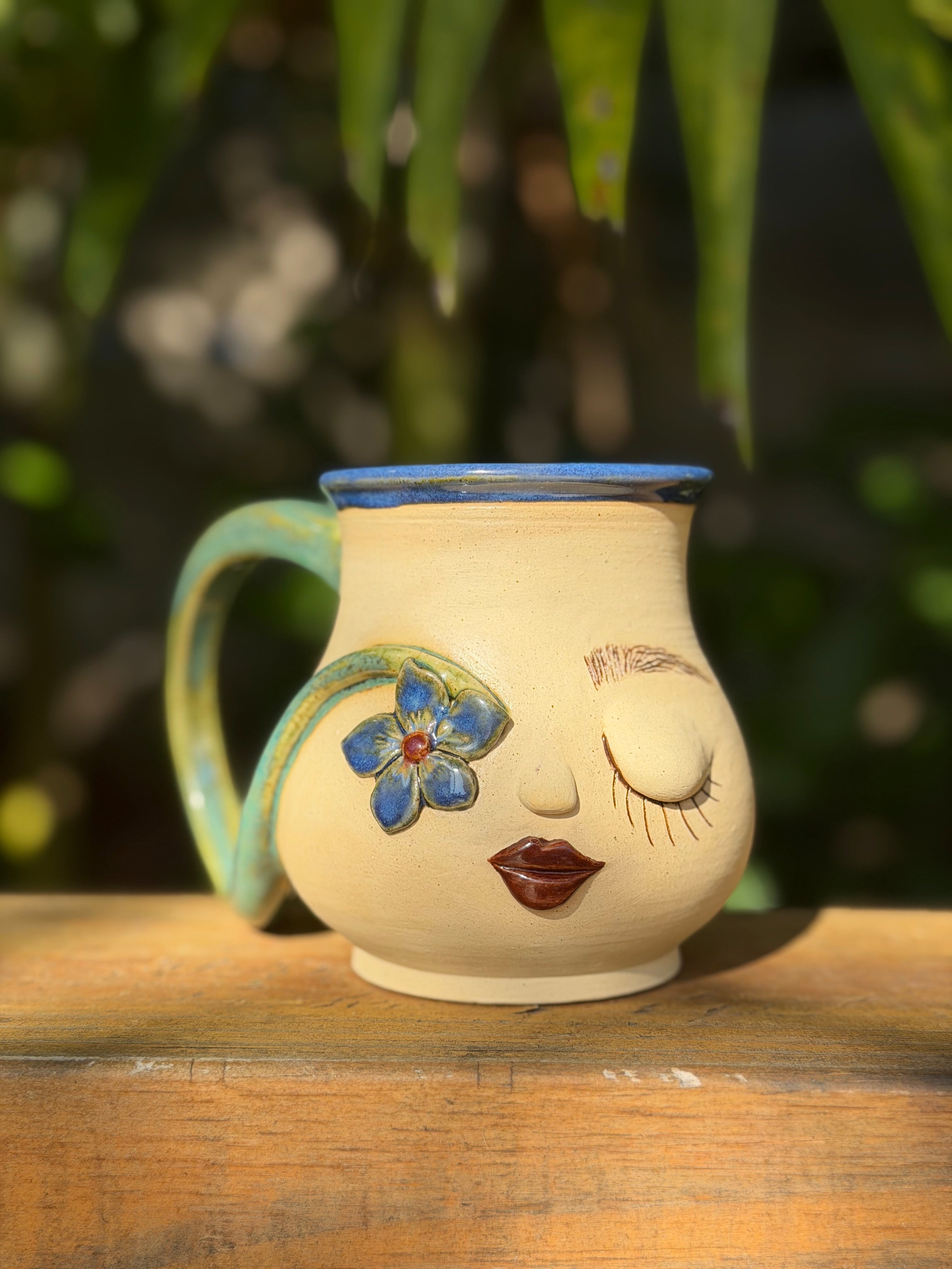 Forget Me Not Face Plant Mug