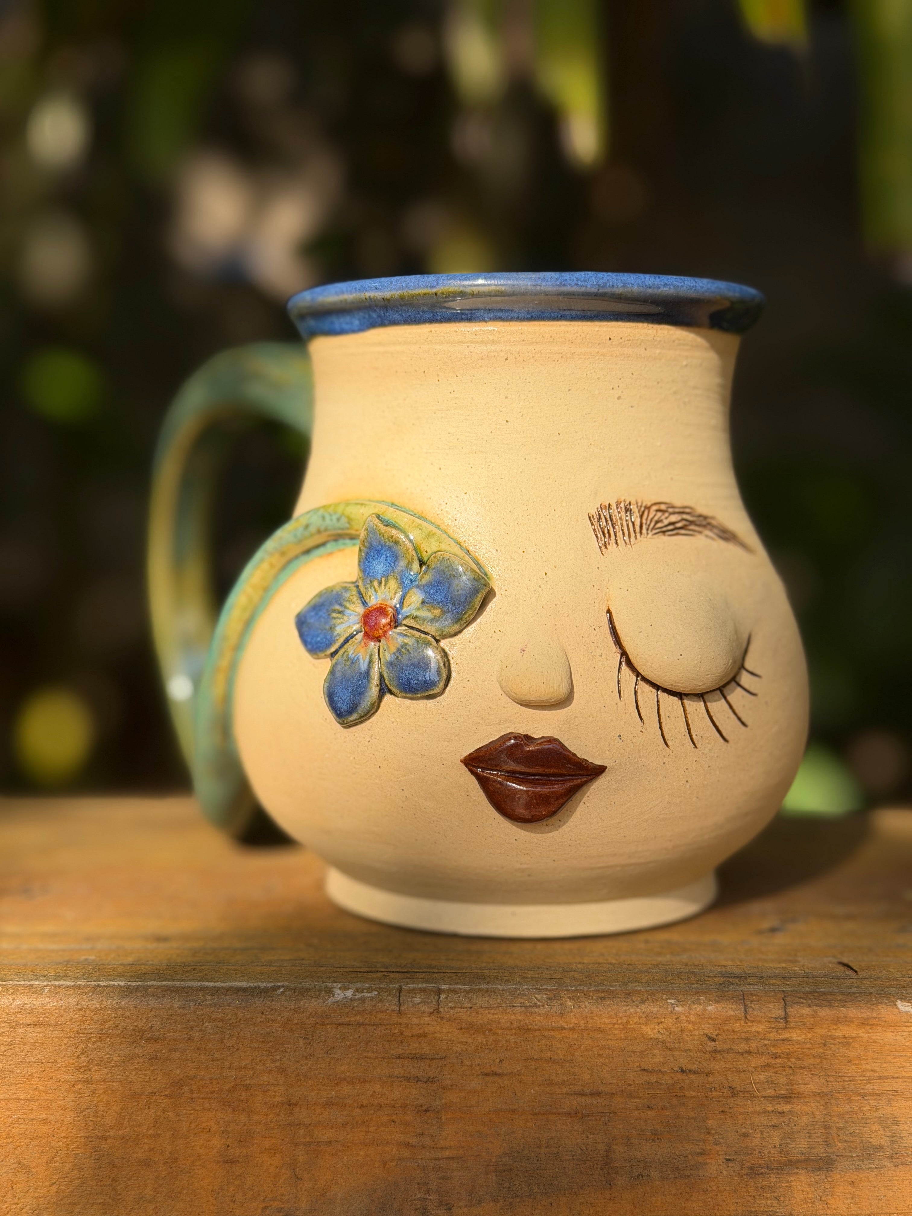 Forget Me Not Face Plant Mug