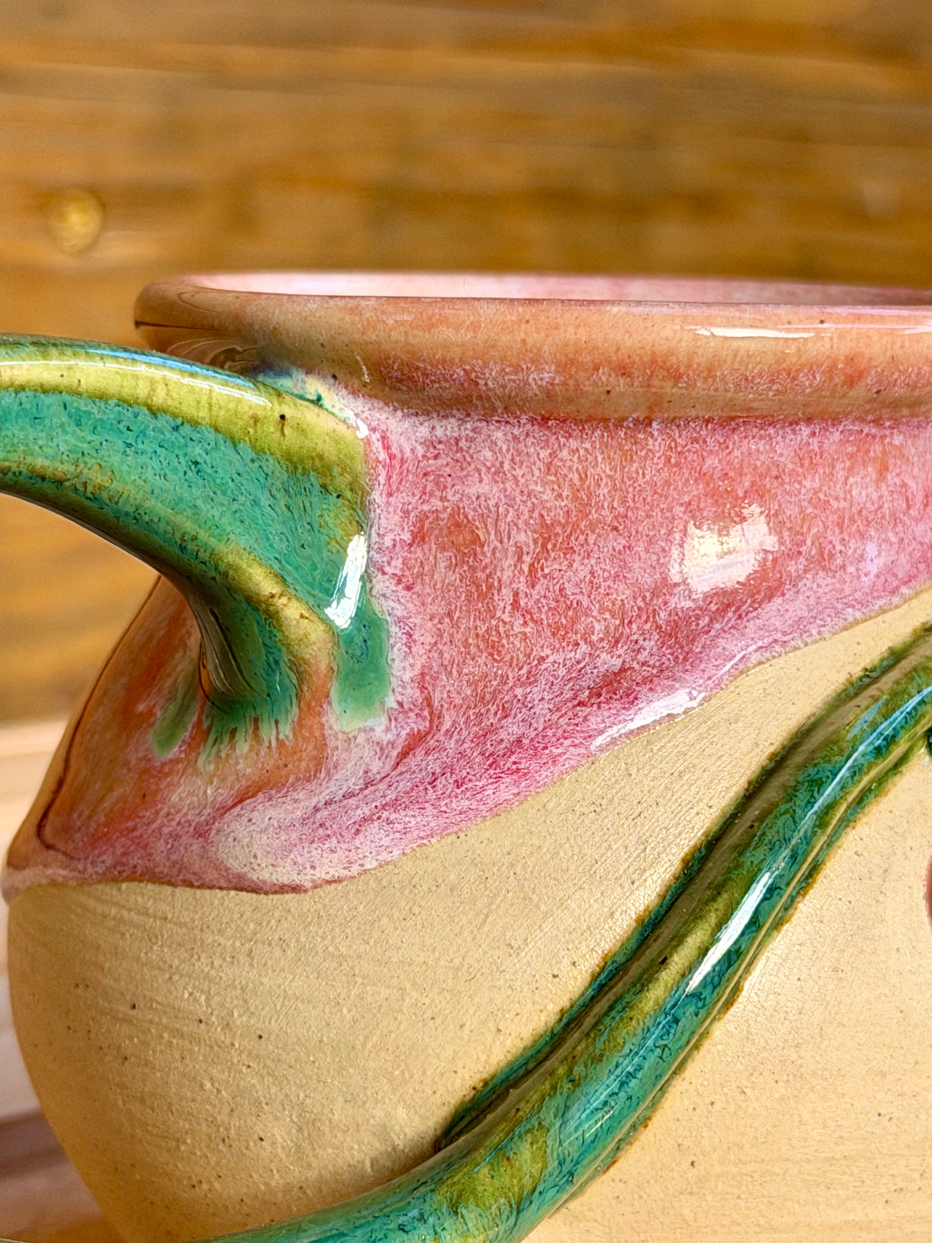 Bleeding Heart Mug MEDIUM - Two Flowers